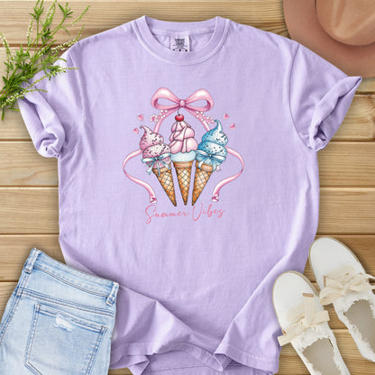 Summer Vibes Icecream Tee