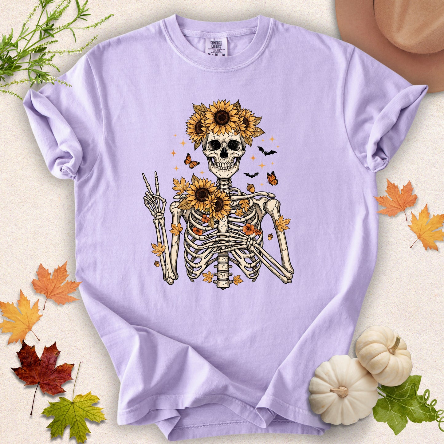 Sunflower Skeleton Tee
