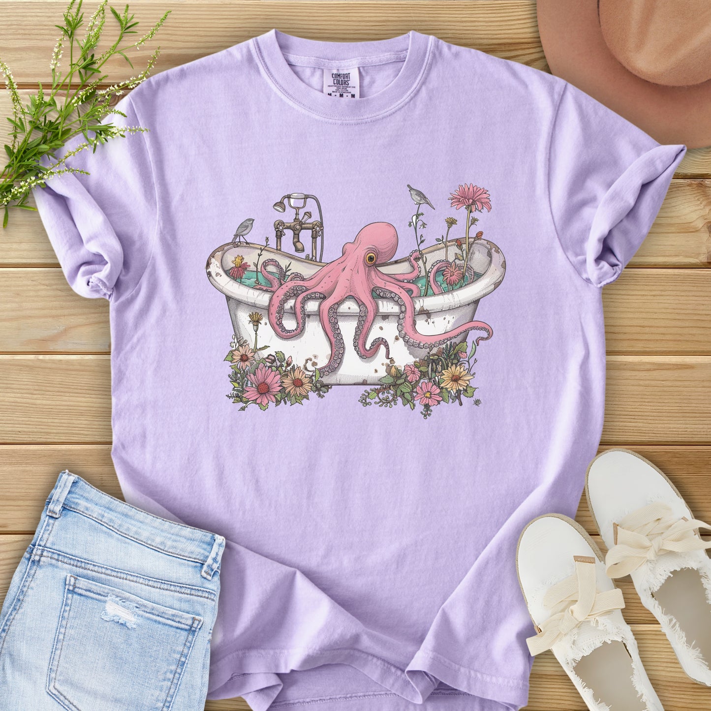 Bathing in Bloom Tee