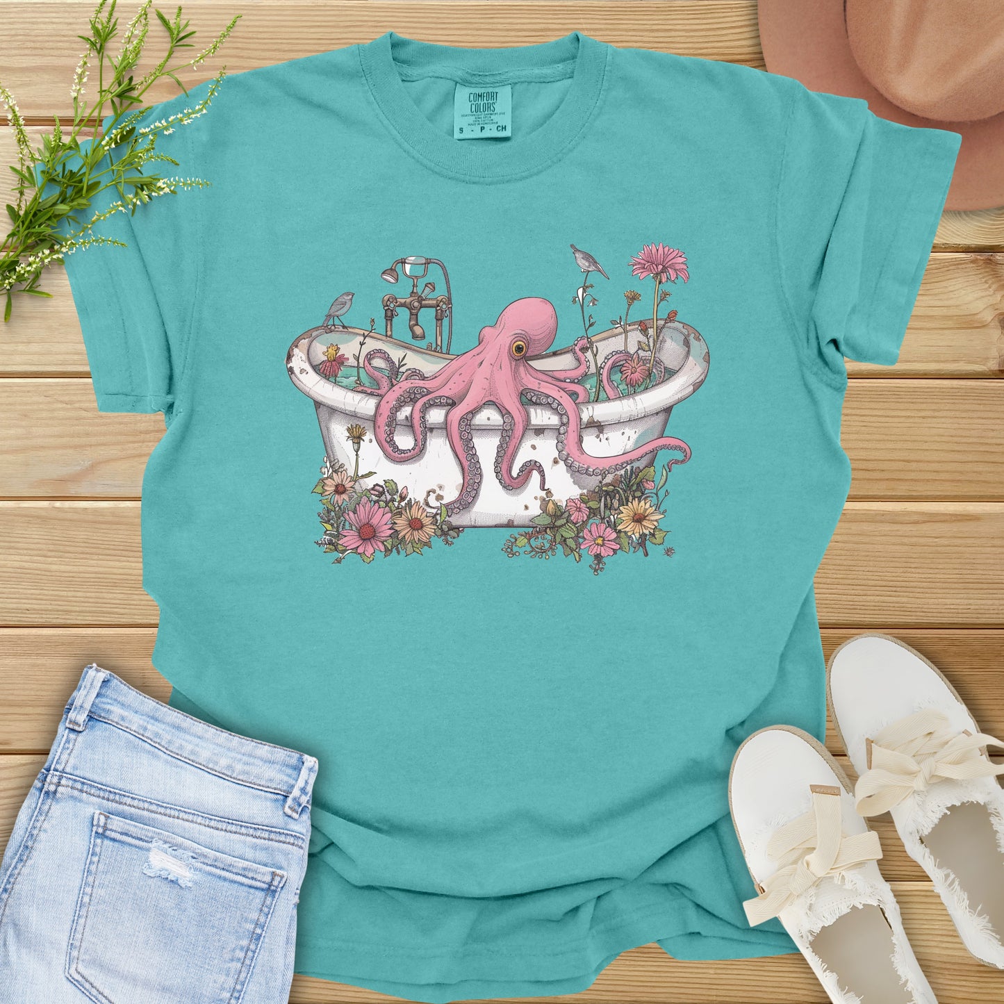 Bathing in Bloom Tee