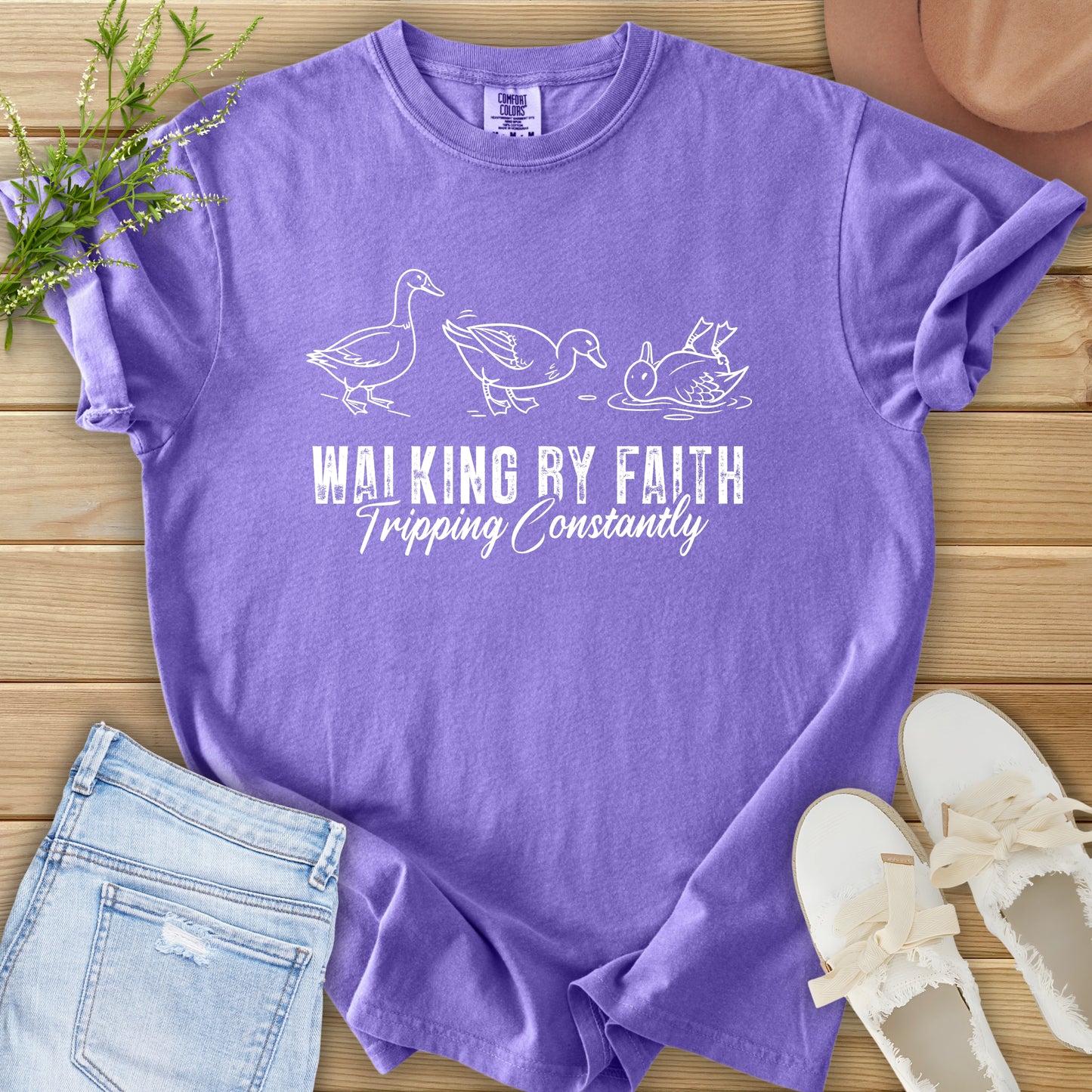 Walking By Faith Tee