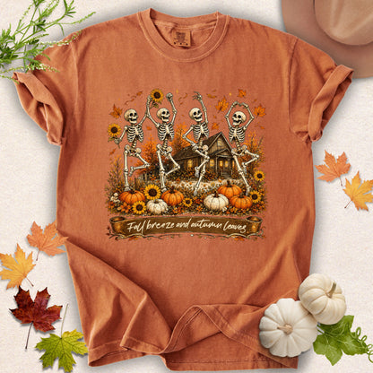 Fall Breeze & Autumn Leaves Tee