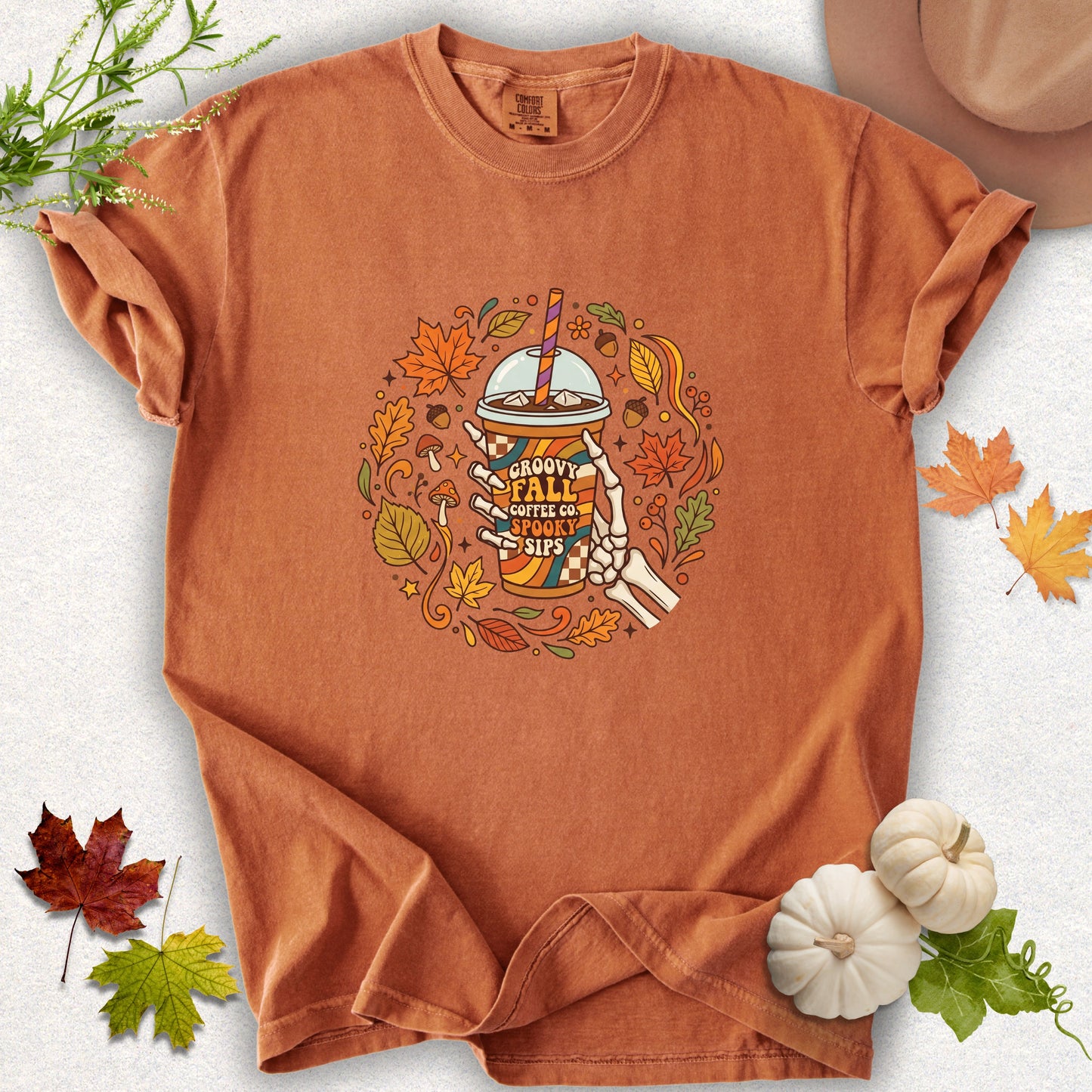 Spooky Fall Drink Tee