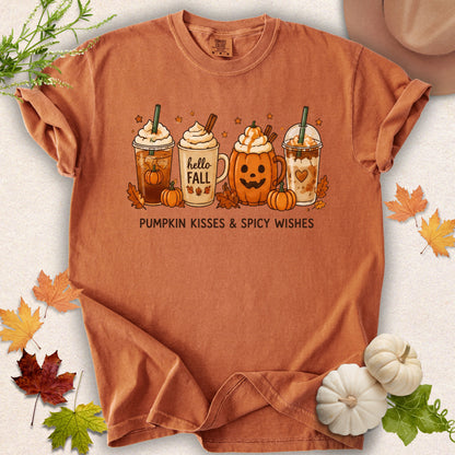 Pumpkin Kisses Sips Tee