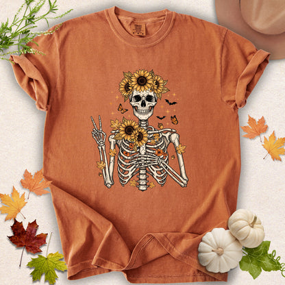 Sunflower Skeleton Tee