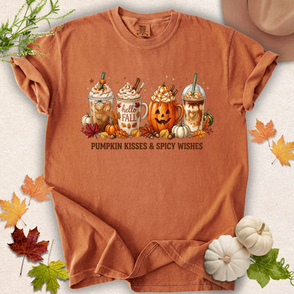Pumpkin Kisses Sips Tee