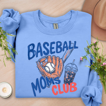 Baseball Moms Club Sweatshirt