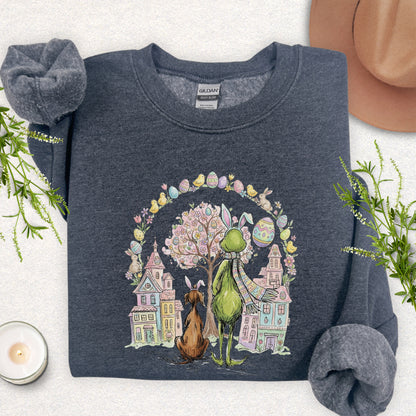 Whimsical Easter Sweatshirt