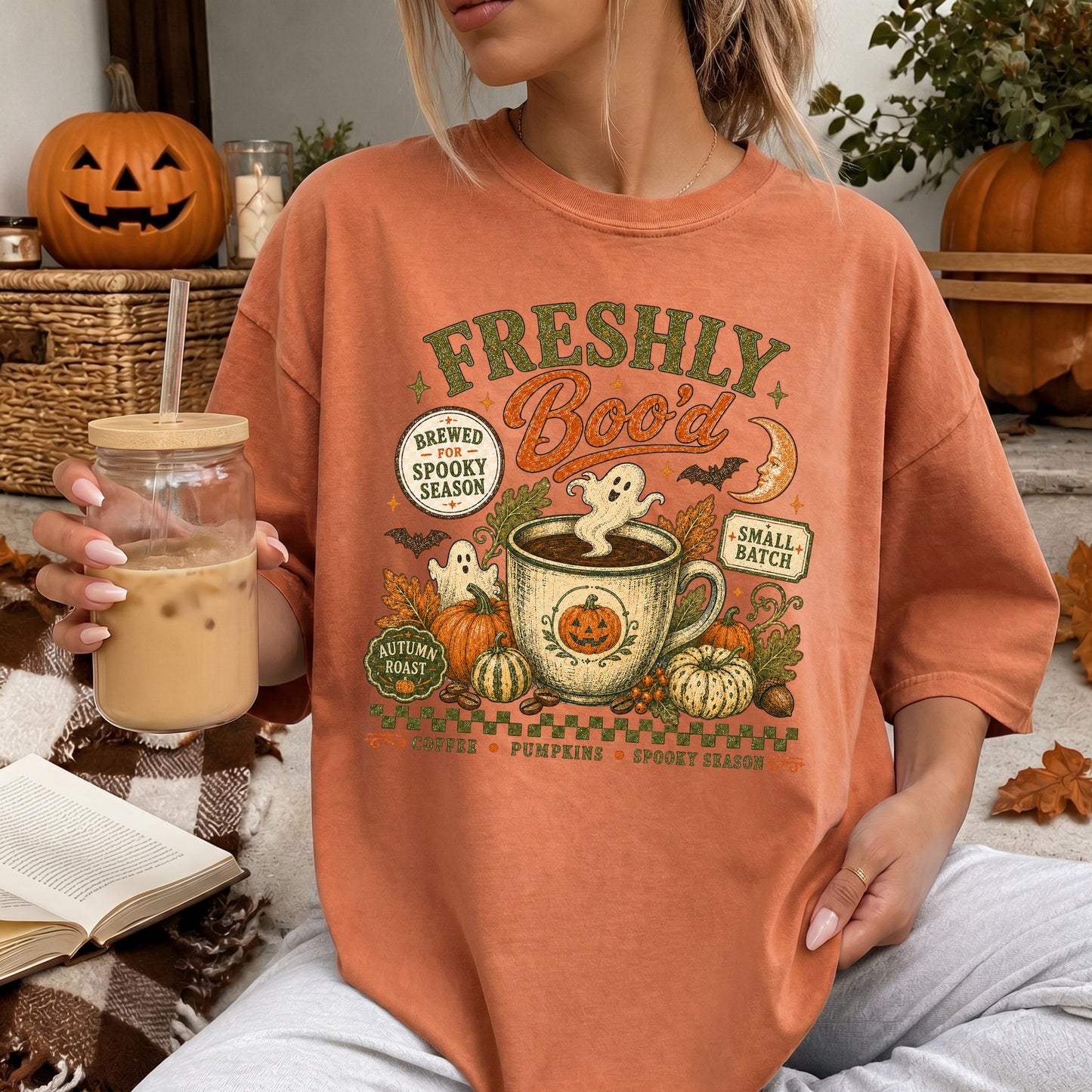 Freshly Boo'd Coffee Tee