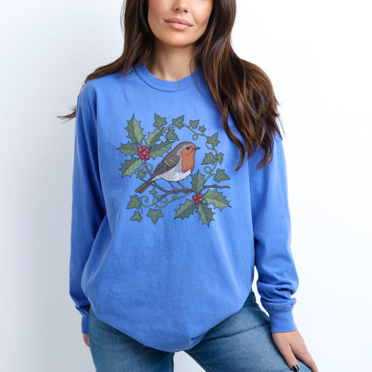 Robin’s Winter Song Long Sleeve Shirt