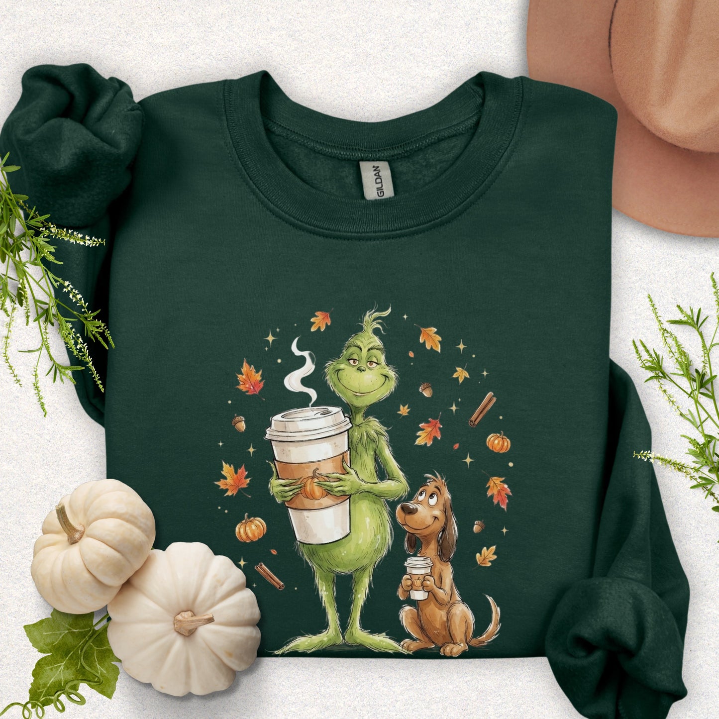Fall Vibes & Pumpkin Spice Sweatshirt