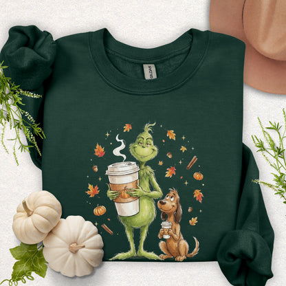 Fall Vibes & Pumpkin Spice Sweatshirt
