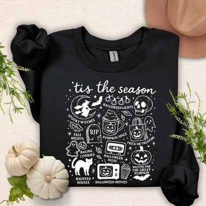 Tis The Season Spooky Vibes Sweatshirt