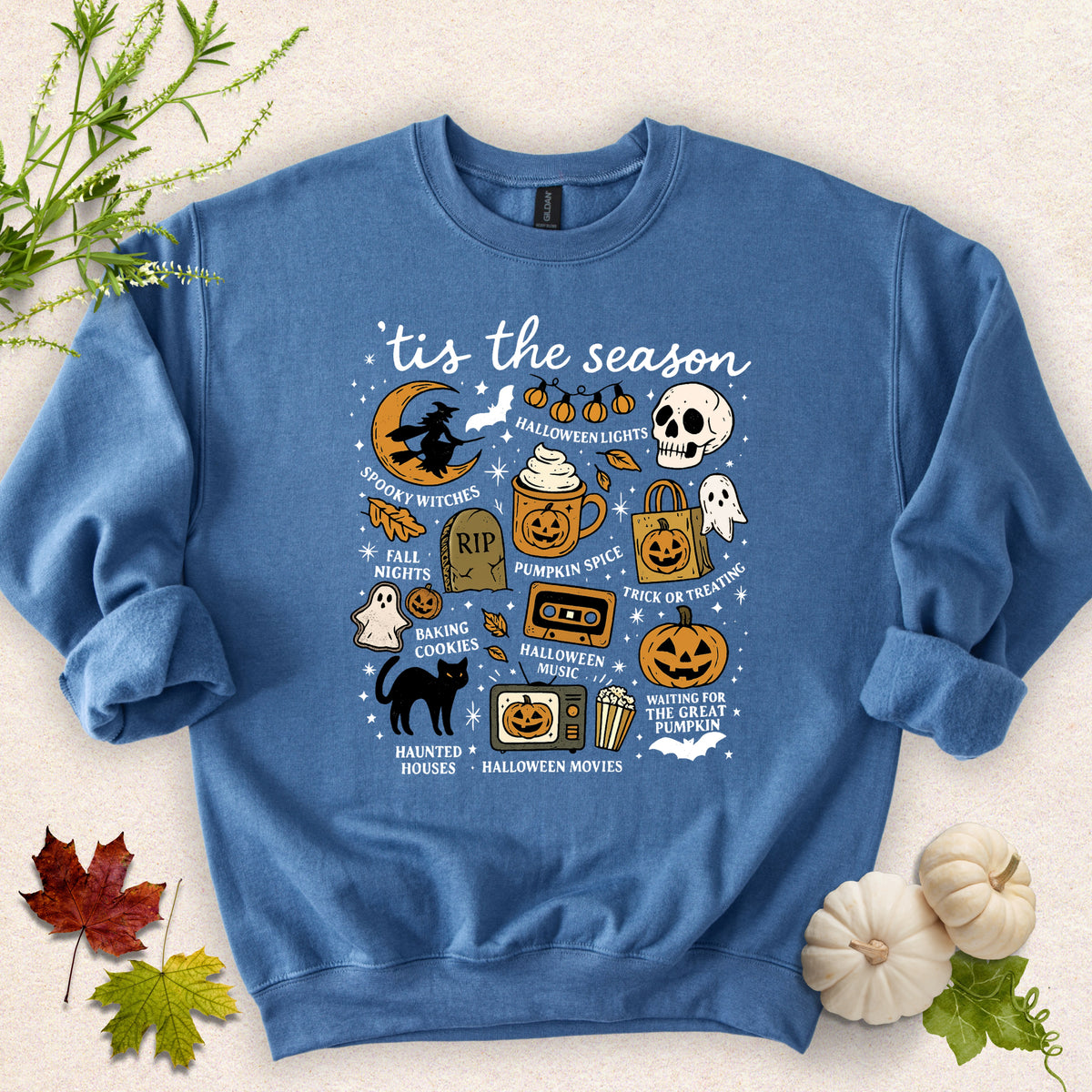 Tis The Season Spooky Vibes Sweatshirt