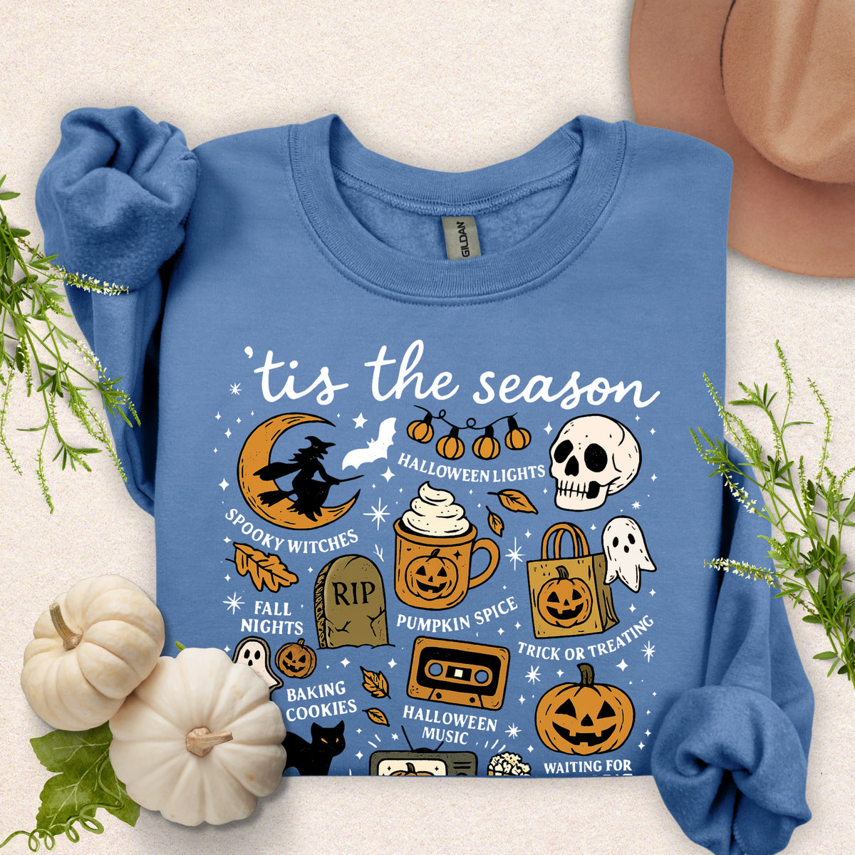 Tis The Season Spooky Vibes Sweatshirt