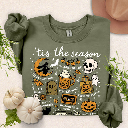 Tis The Season Spooky Vibes Sweatshirt