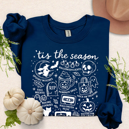 Tis The Season Spooky Vibes Sweatshirt