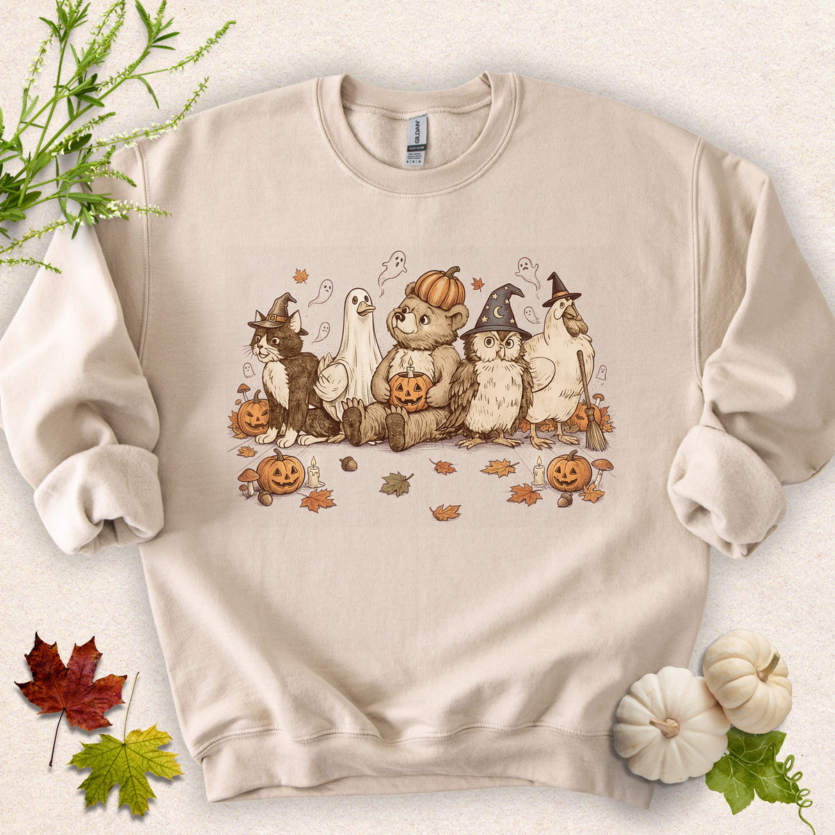 Bear & Friends Vintage Fall Sweatshirt