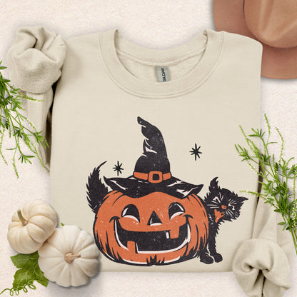 Spooky Cat Sweatshirt