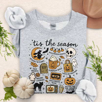 Tis The Season Spooky Vibes Sweatshirt
