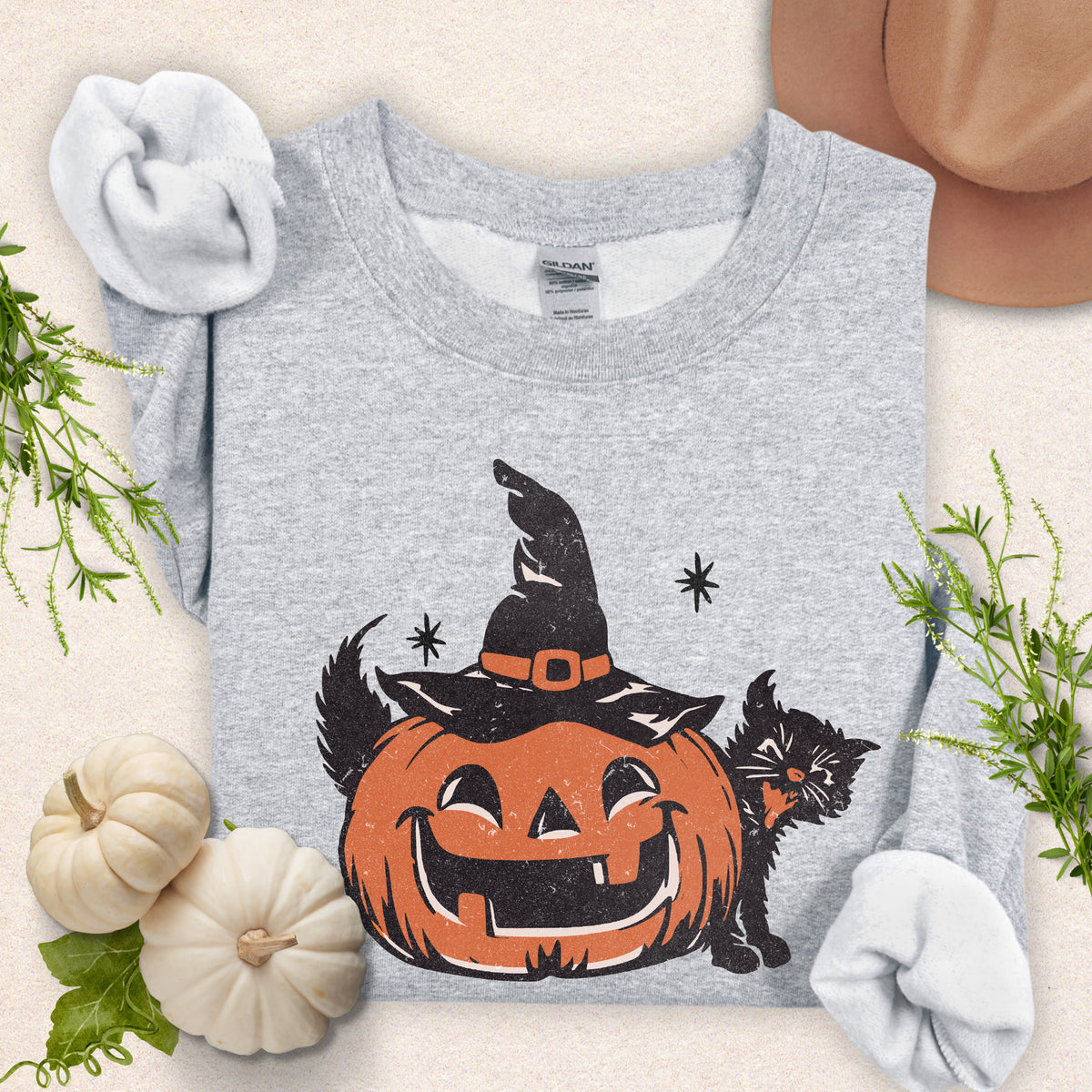 Spooky Cat Sweatshirt