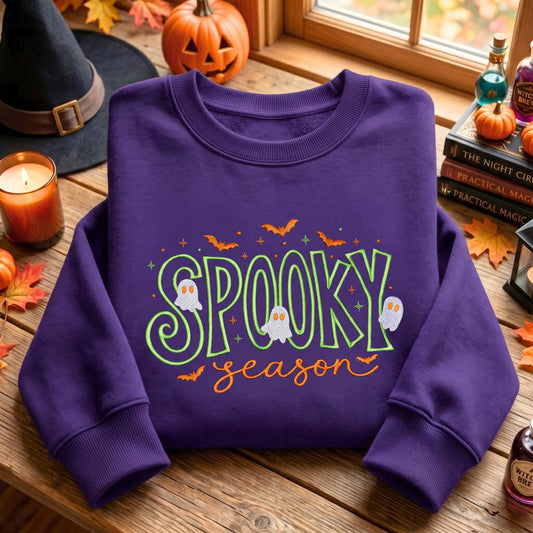 Embroidered SPOOKY Season Sweatshirt