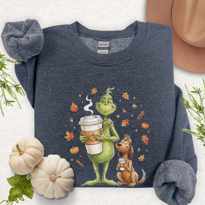 Fall Vibes & Pumpkin Spice Sweatshirt