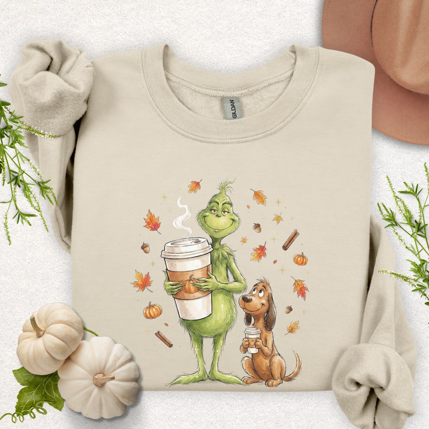 Fall Vibes & Pumpkin Spice Sweatshirt