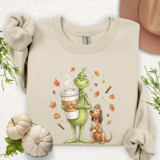Fall Vibes & Pumpkin Spice Sweatshirt