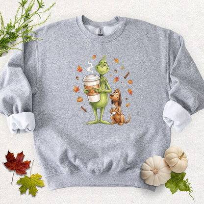 Fall Vibes & Pumpkin Spice Sweatshirt