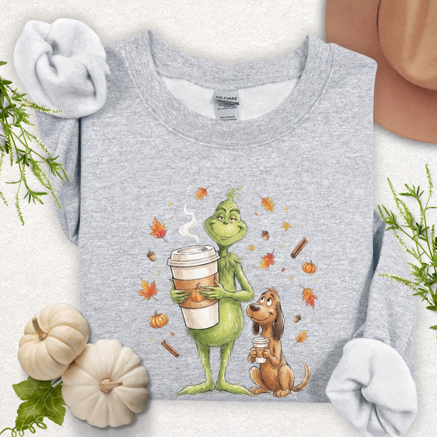 Fall Vibes & Pumpkin Spice Sweatshirt