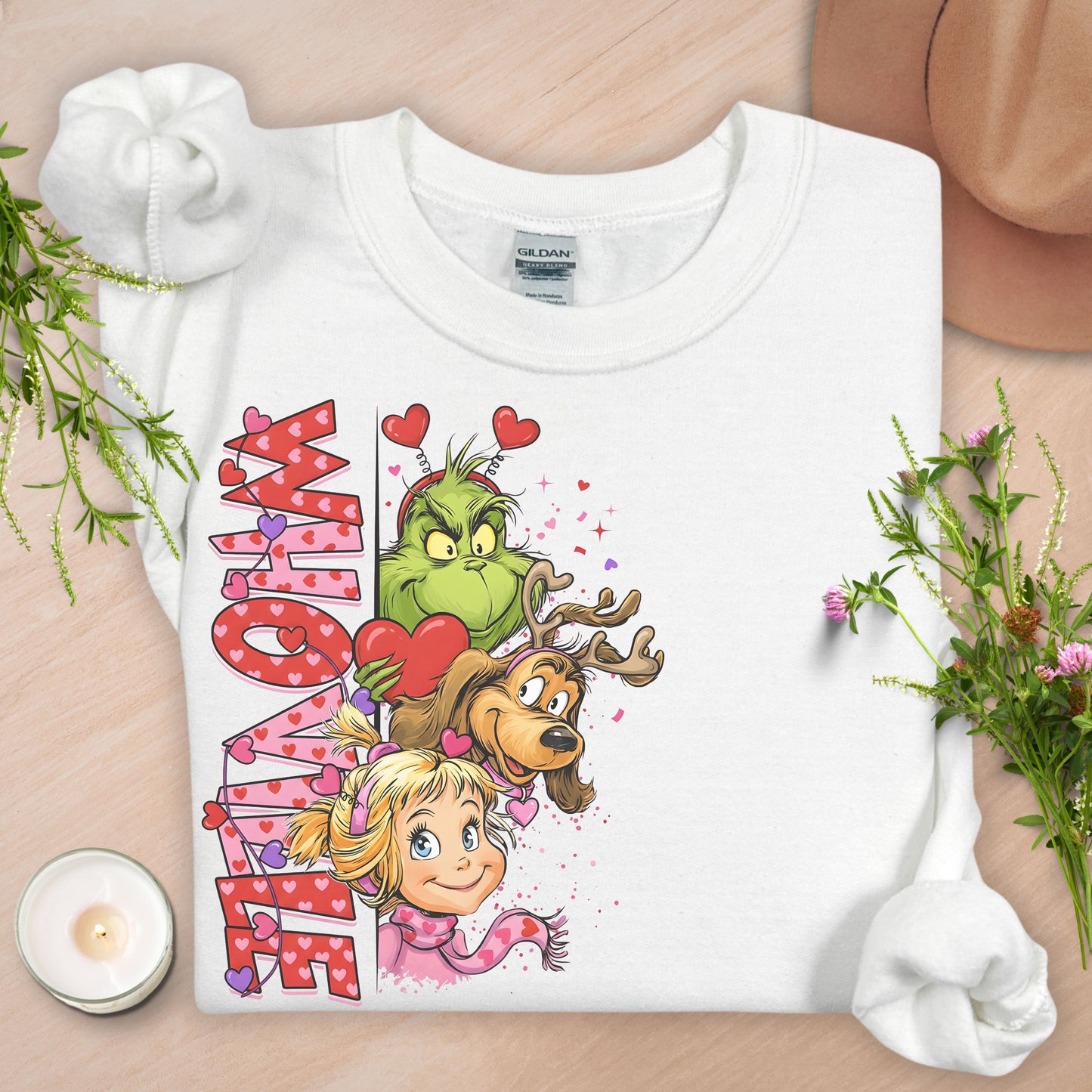 Happy Hearts Town Sweatshirt