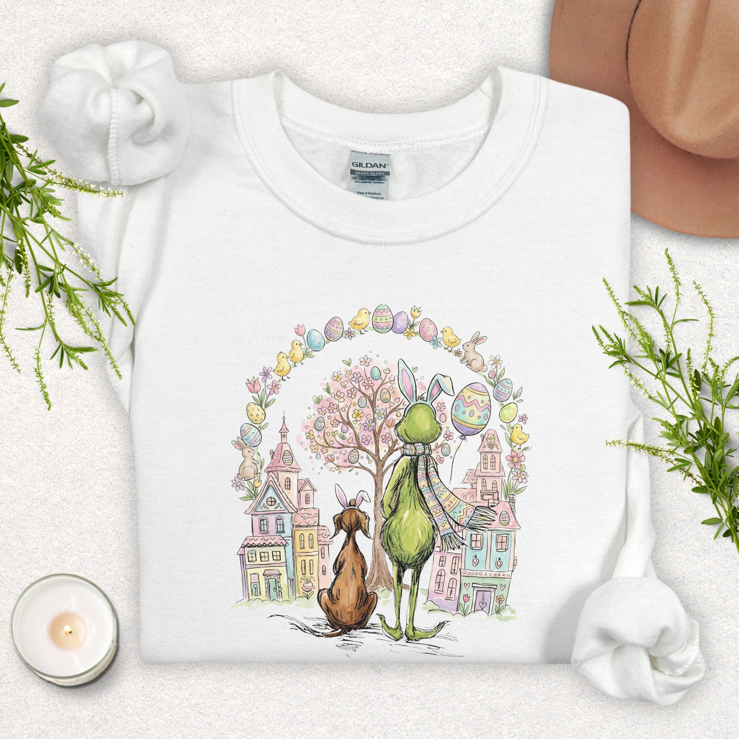 Whimsical Easter Sweatshirt
