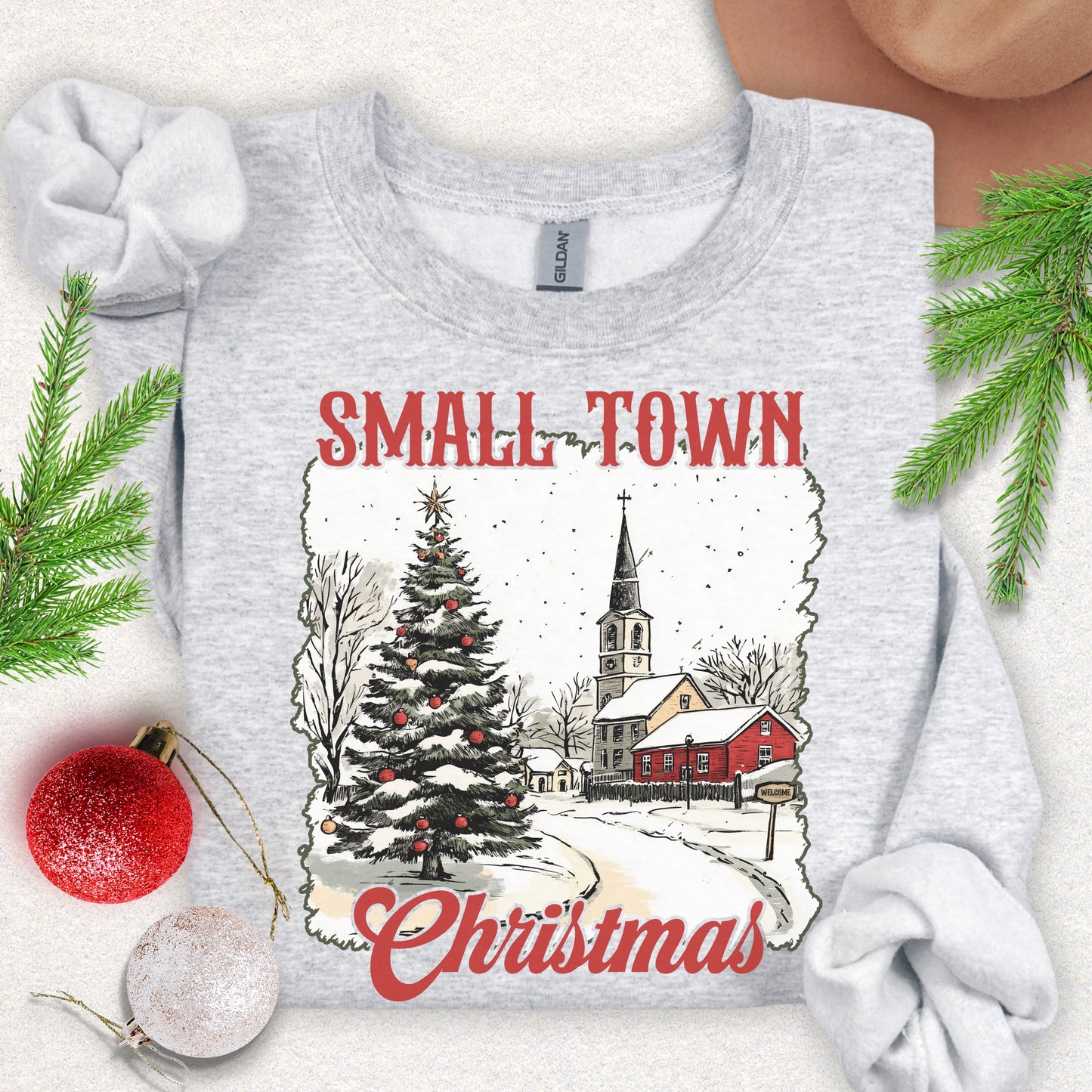 Small Town Christmas Sweatshirt