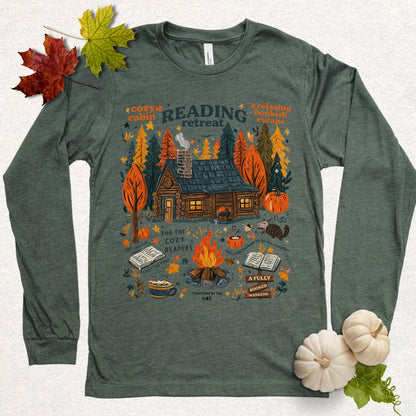 Reading Retreat Long Sleeve Shirt