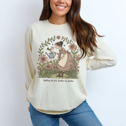 Garden Gossip Long Sleeve Shirt