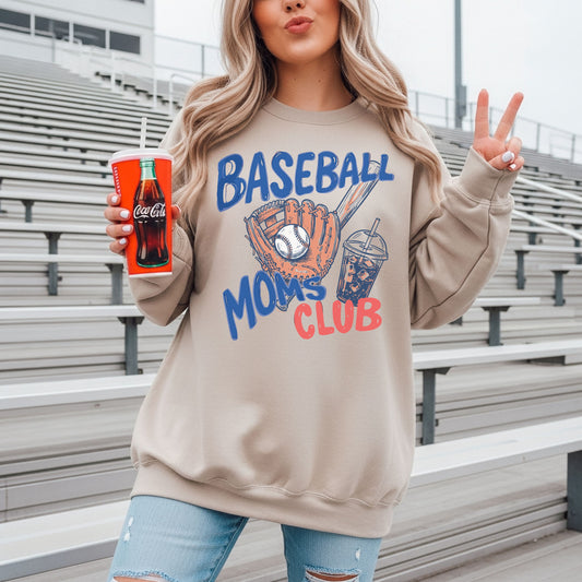 Baseball Moms Club Sweatshirt