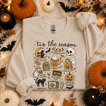 Tis The Season Spooky Vibes Sweatshirt
