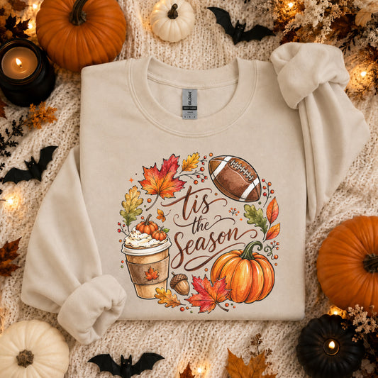 Pumpkin Spice & Football Nights Sweatshirt