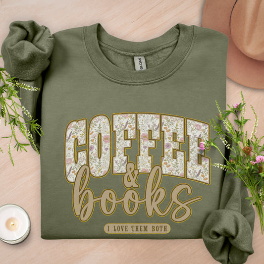 Coffee & Books Sweatshirt