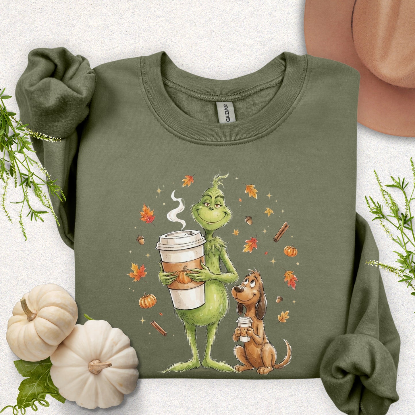 Fall Vibes & Pumpkin Spice Sweatshirt