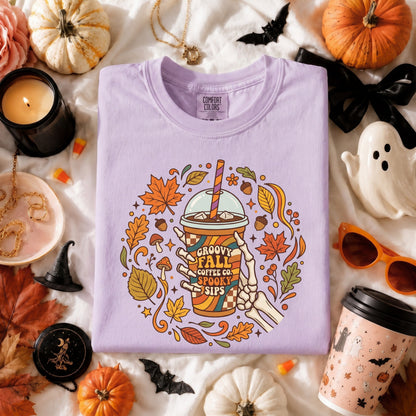 Spooky Fall Drink Tee