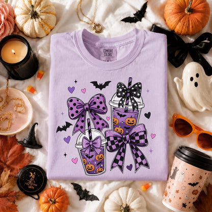Pretty Little Pumpkin Sips Tea