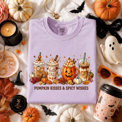 Pumpkin Kisses Sips Tee