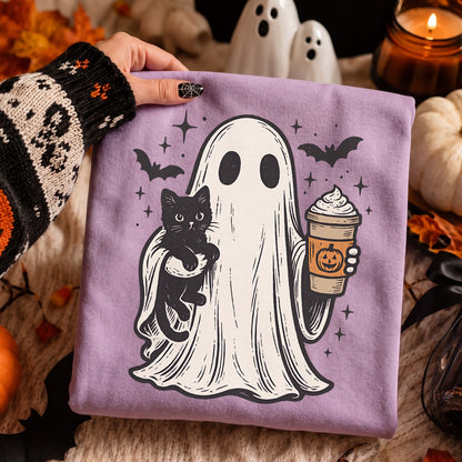 Boo, Brew & Meow Tee