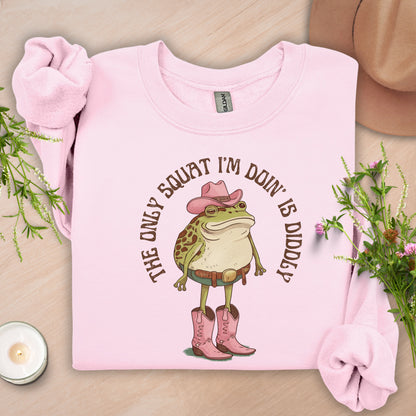 Diddly Squat Frog Sweatshirt