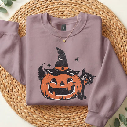 Spooky Cat Sweatshirt