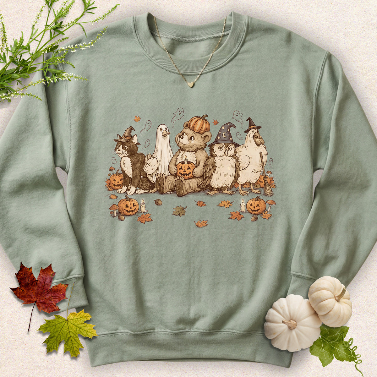 Bear & Friends Vintage Fall Sweatshirt