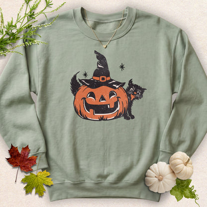 Spooky Cat Sweatshirt