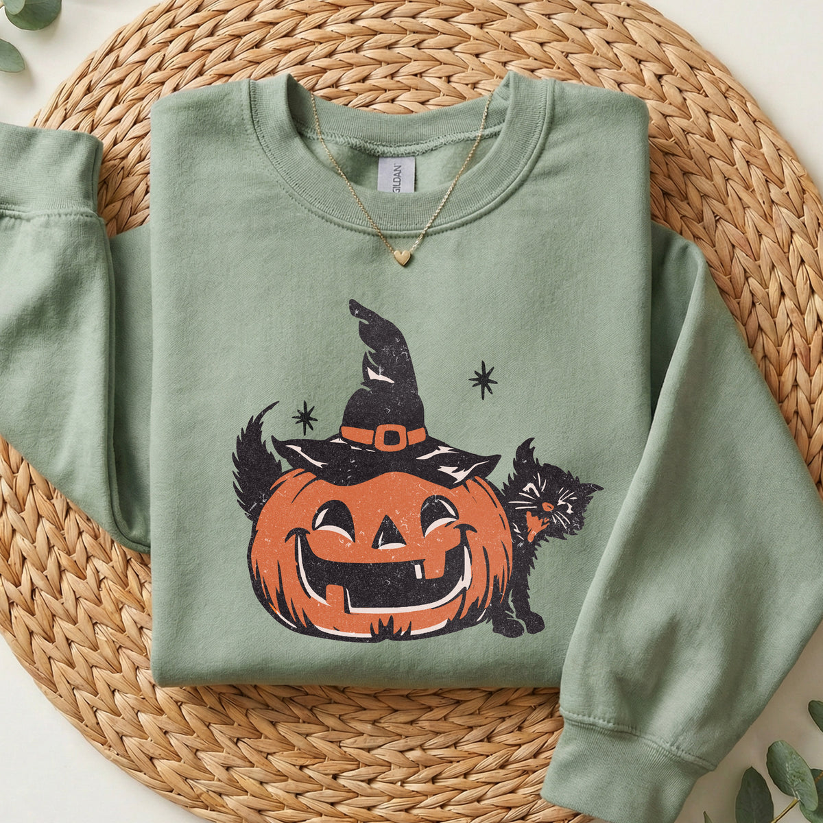Spooky Cat Sweatshirt